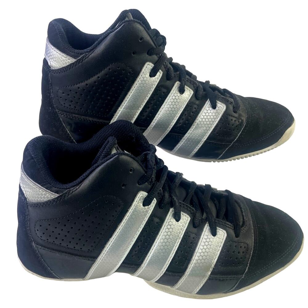Adidas Mens Commander Lite TD Basketball Athletic Sneaker Shoe Size 6 Blk Silver